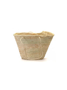 French Market Basket with long sisal straps
