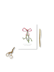 Have Yourself a Merry Little Christmas Fine Art card with white envelope by Emily Carlaw